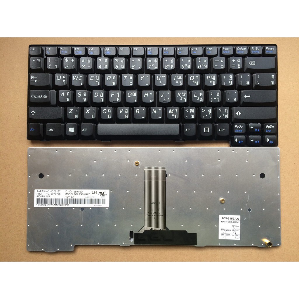 [Mã 33ELSALE hoàn 7% đơn 300K] (KEYBOARD) BÀN PHÍM LAPTOP LENOVO E49 dùng cho E49 E46 E47