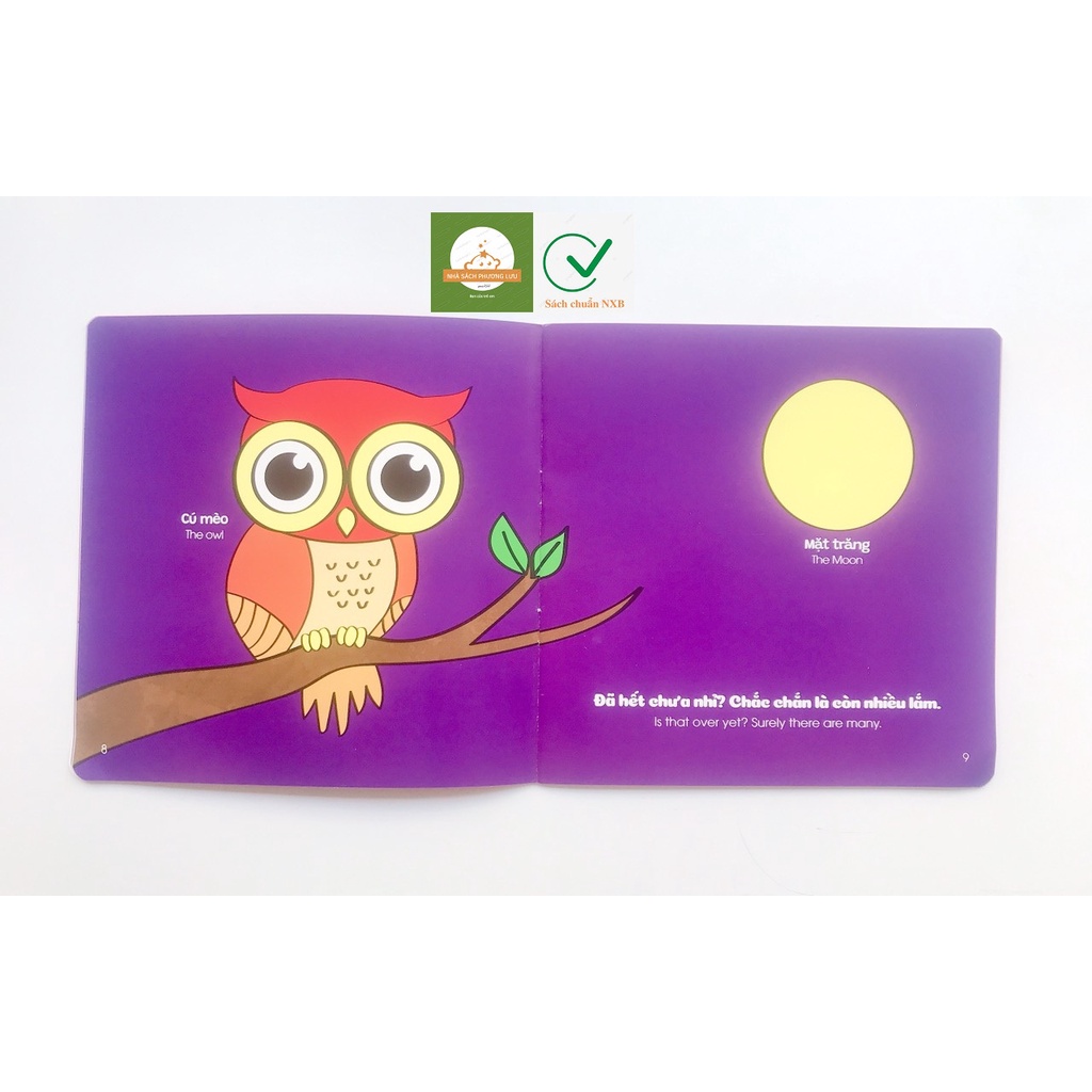 Sách - Ehon Âm Thanh - Song Ngữ Việt Anh Dành Cho Bé 0 - 6 Tuổi