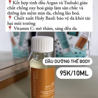 [Bill US] Dầu dưỡng tóc Moroccanoil mini 10ml