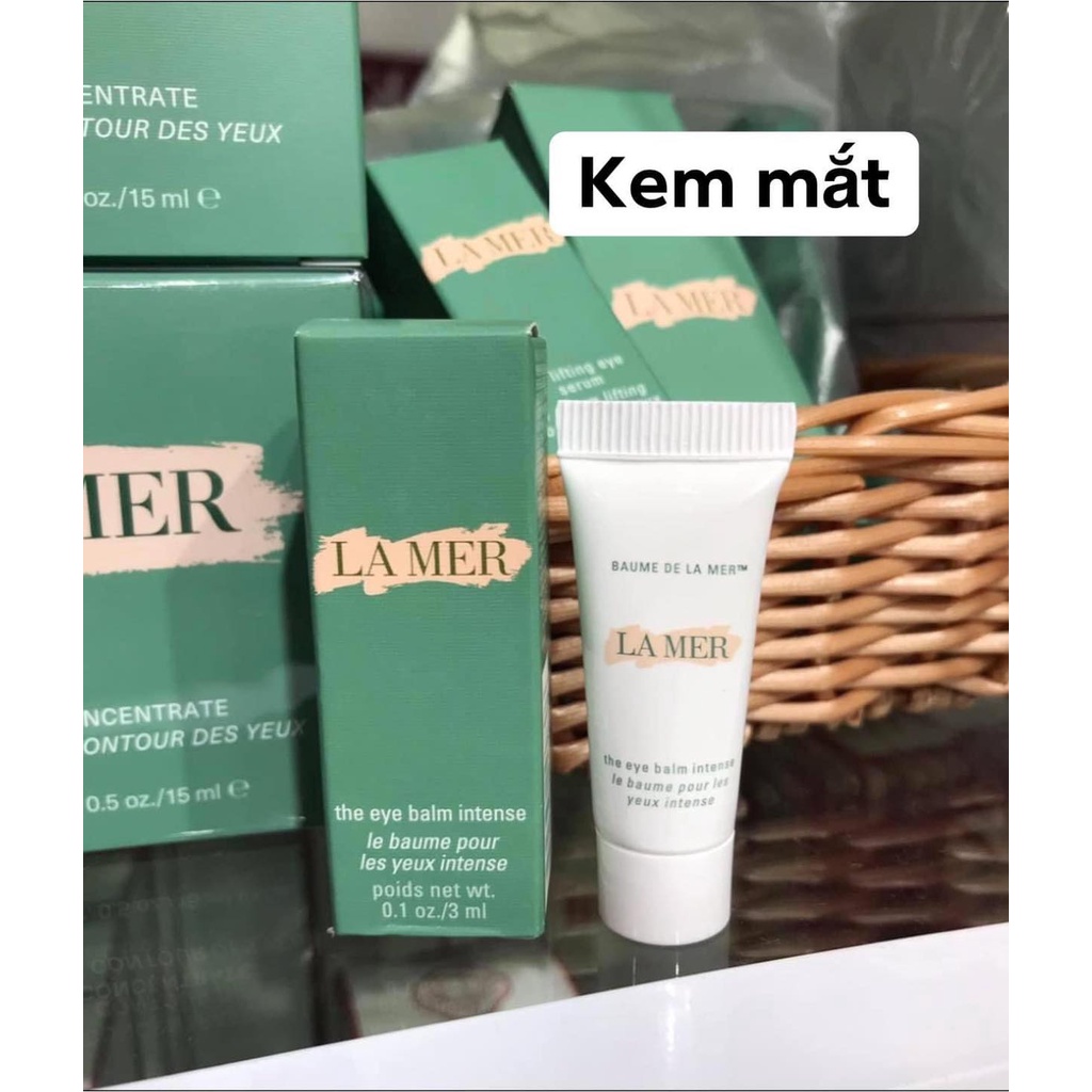 Kem mắt cao cấp LA MER eye balm intense mini 3ml full box