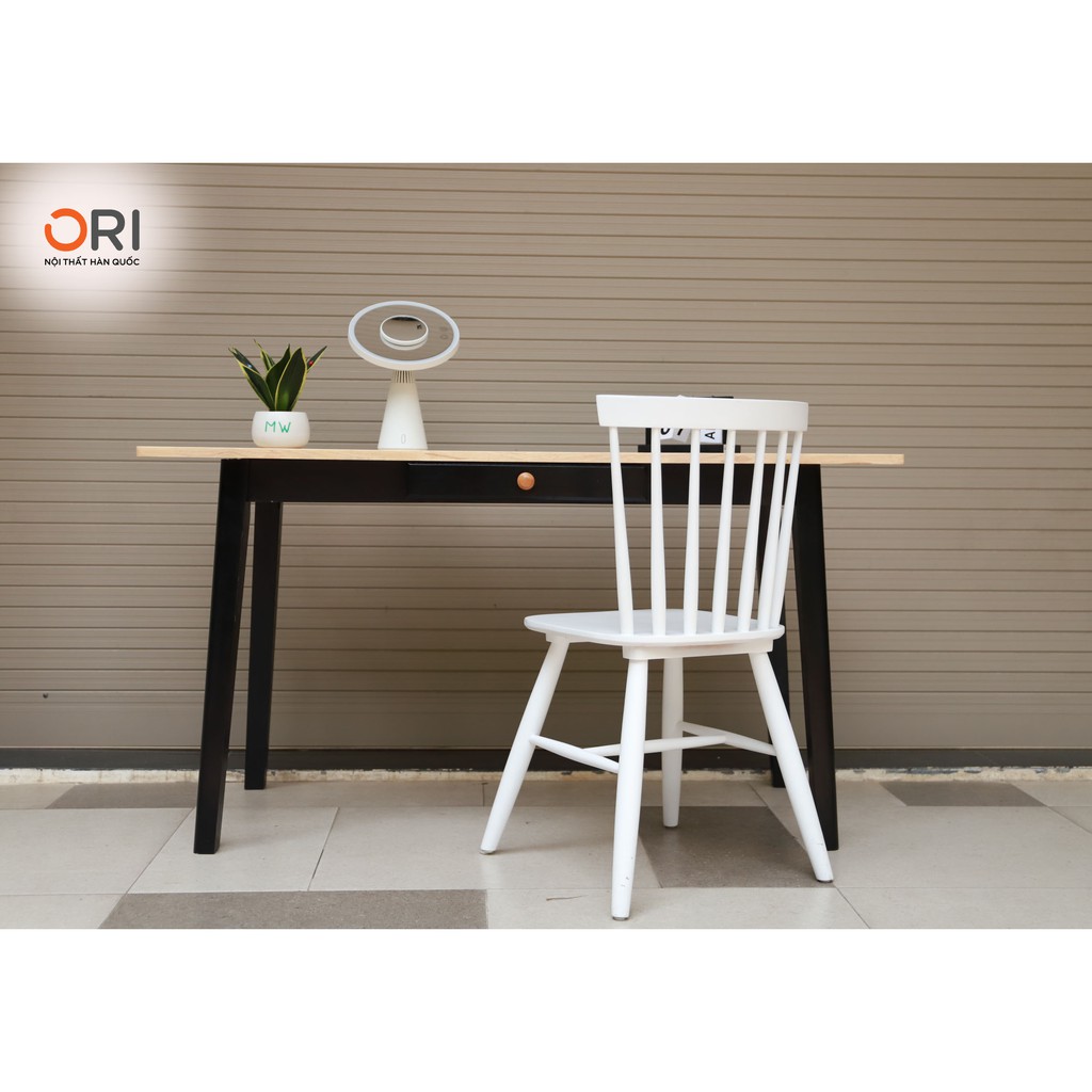 BÀN LÀM VIỆC GỖ HIỆN ĐẠI CÓ HỘC - TYCHE TABLE BLACK