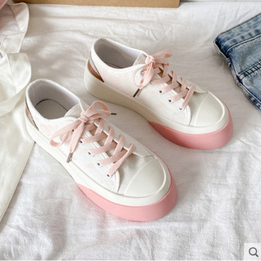 - Giày sneaker nữ vải đẹp, xinh giá rẻ phong cách ulzzang Hàn Quốc đi học đi chơi ( Hàng order) -