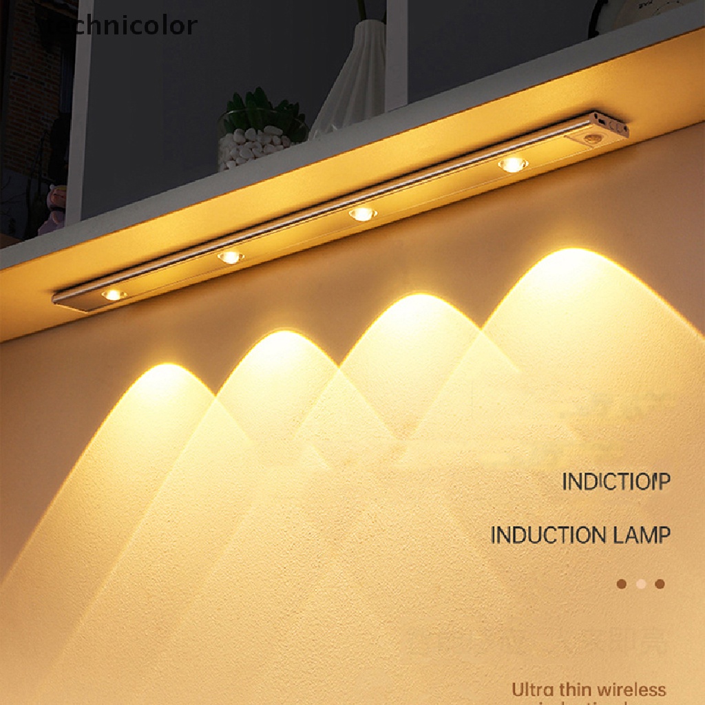 Đèn LED Siêu Mỏng Nhiều Màu Sắc Có Cảm Biến Chuyển Động