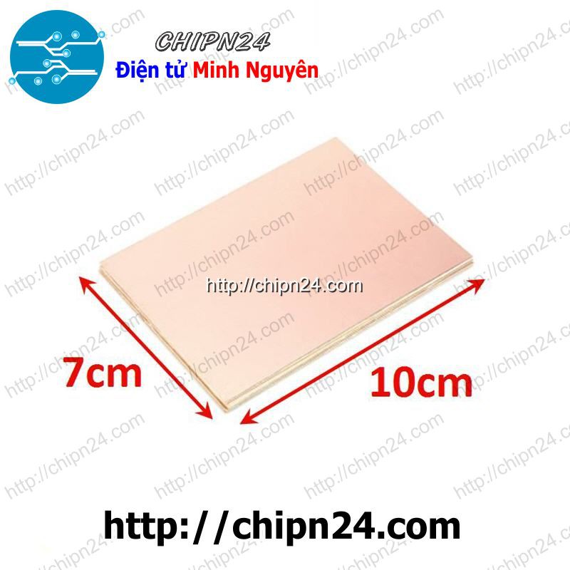 [1 TẤM] Phíp Đồng Thủy Tinh 7x10cm (2 Mặt)