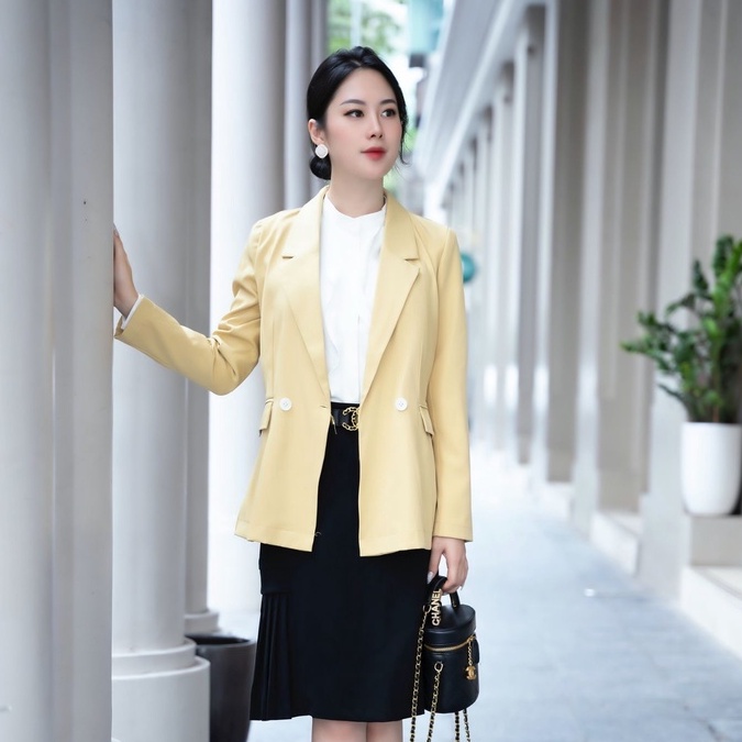 Áo Blazer Nữ, Áo Vest Nữ Công Sở Sang Trọng Chiết Eo Phom Đẹp Kiểu Hàn Quốc 2022 (Guava11) | BigBuy360 - bigbuy360.vn