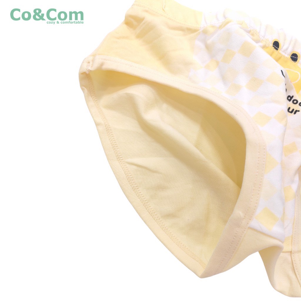 Quần Lót Bé Trai 15-35 Kg Dáng Vát Cao Cấp Co&amp;Com BOY0514/15/16 Họa Tiết Hoạt Hình Co Giãn Kháng Khuẩn