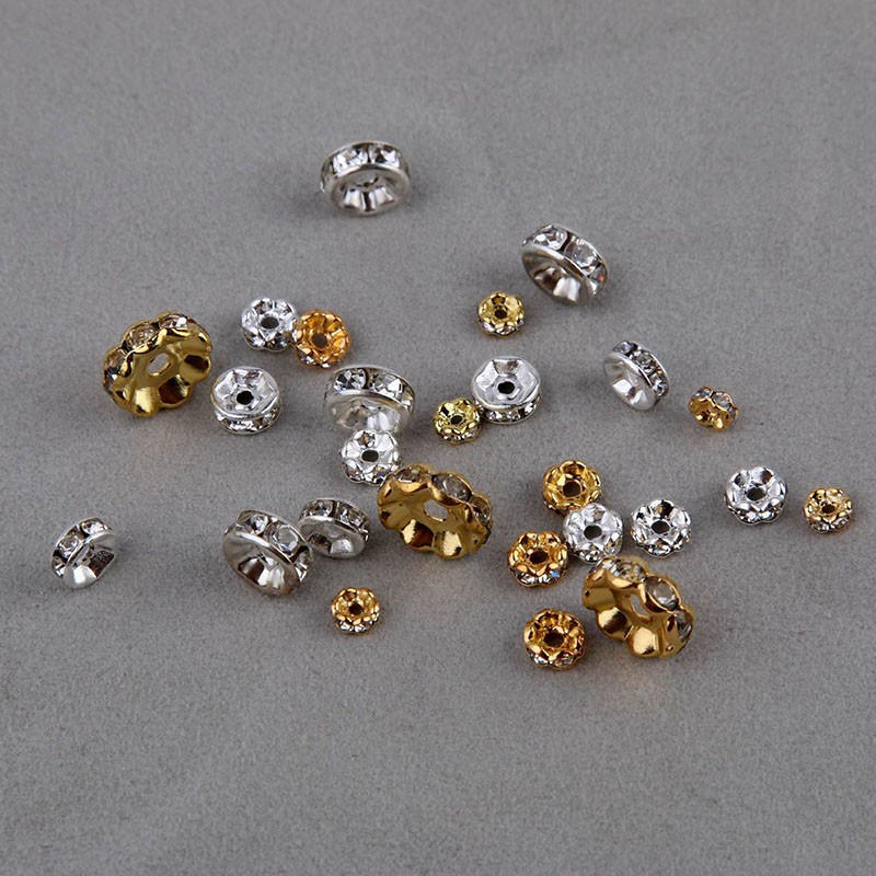 5 khoen đính hạt xỏ lỗ dây chuyền bông tai 6-10mm nguyên liệu làm trâm làm trang sức cổ trang