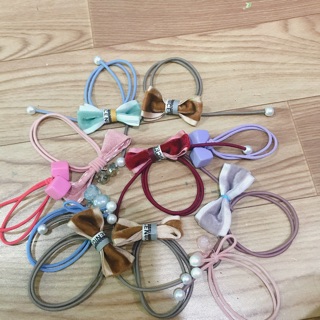 [ Rẻ vô địch] Dây cột tóc hanmade hàn quốc siêu xinh