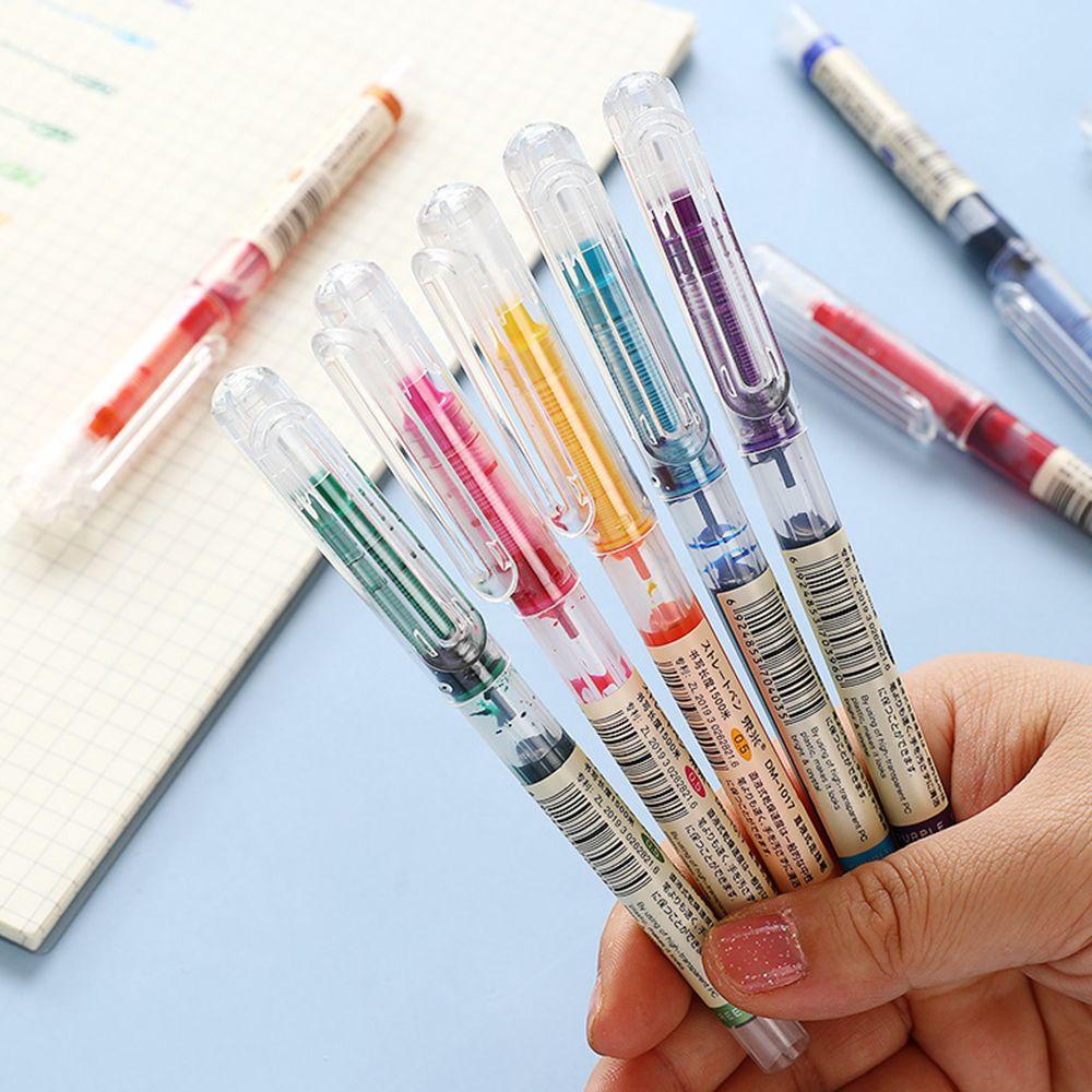 PEWANY Bút Mực Gel Nhanh Khô Nhiều Màu Sắc Tiện Dụng Cho Văn Phòng / Trẻ Em