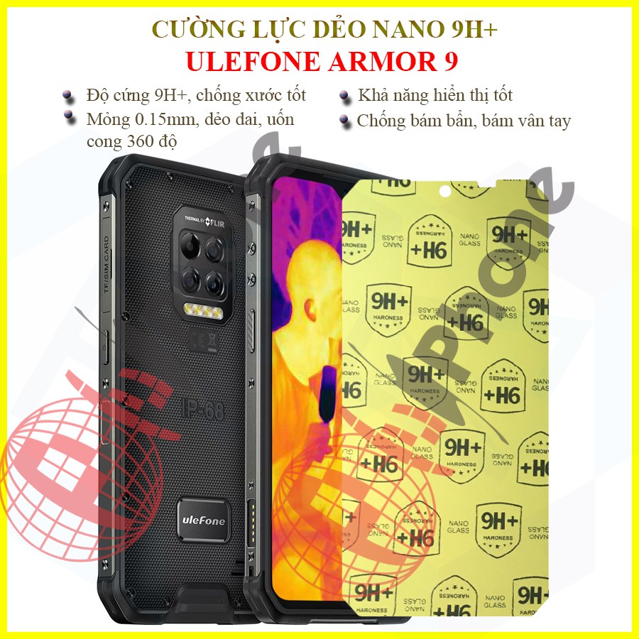 Dán cường lực dẻo nano Ulefone armor 9