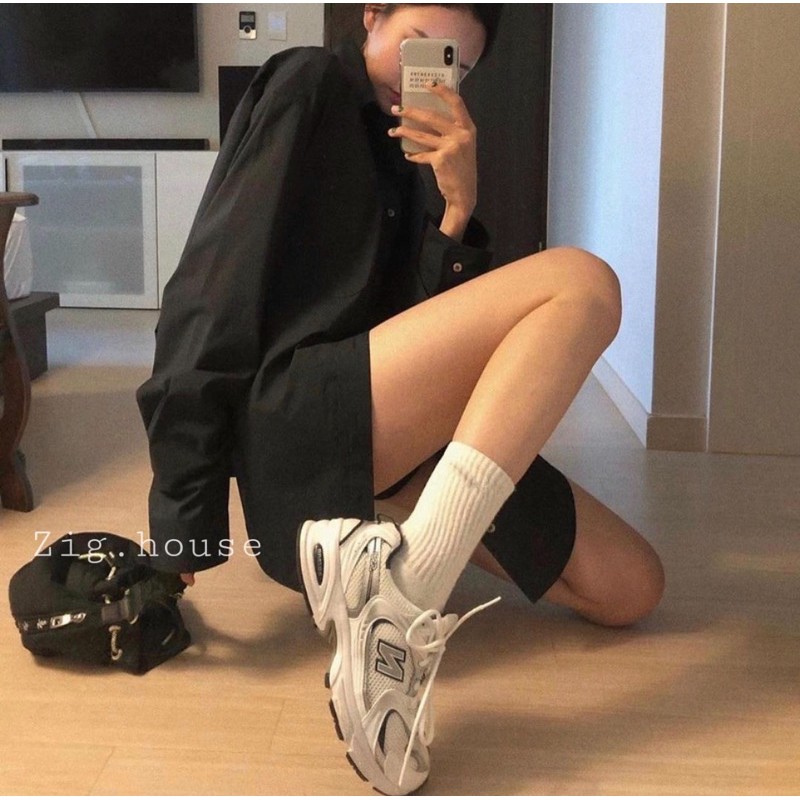 Giày New B 530 Trắng Xám | BigBuy360 - bigbuy360.vn