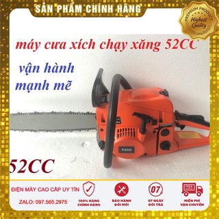 Máy cưa xích chạy xăng, may cua xich Chính hãng