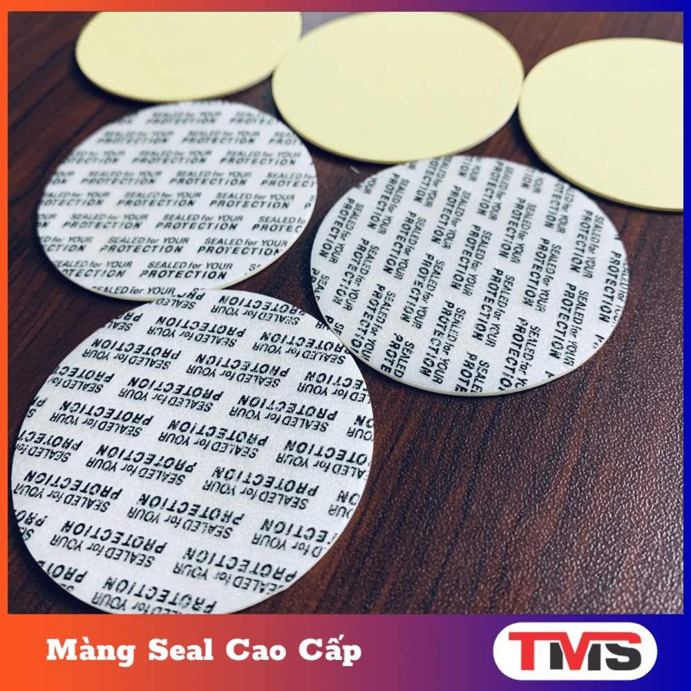 Màng seal tự dính cắt theo yêu cầu khách hàng - Không cần máy dán màng seal thủ công