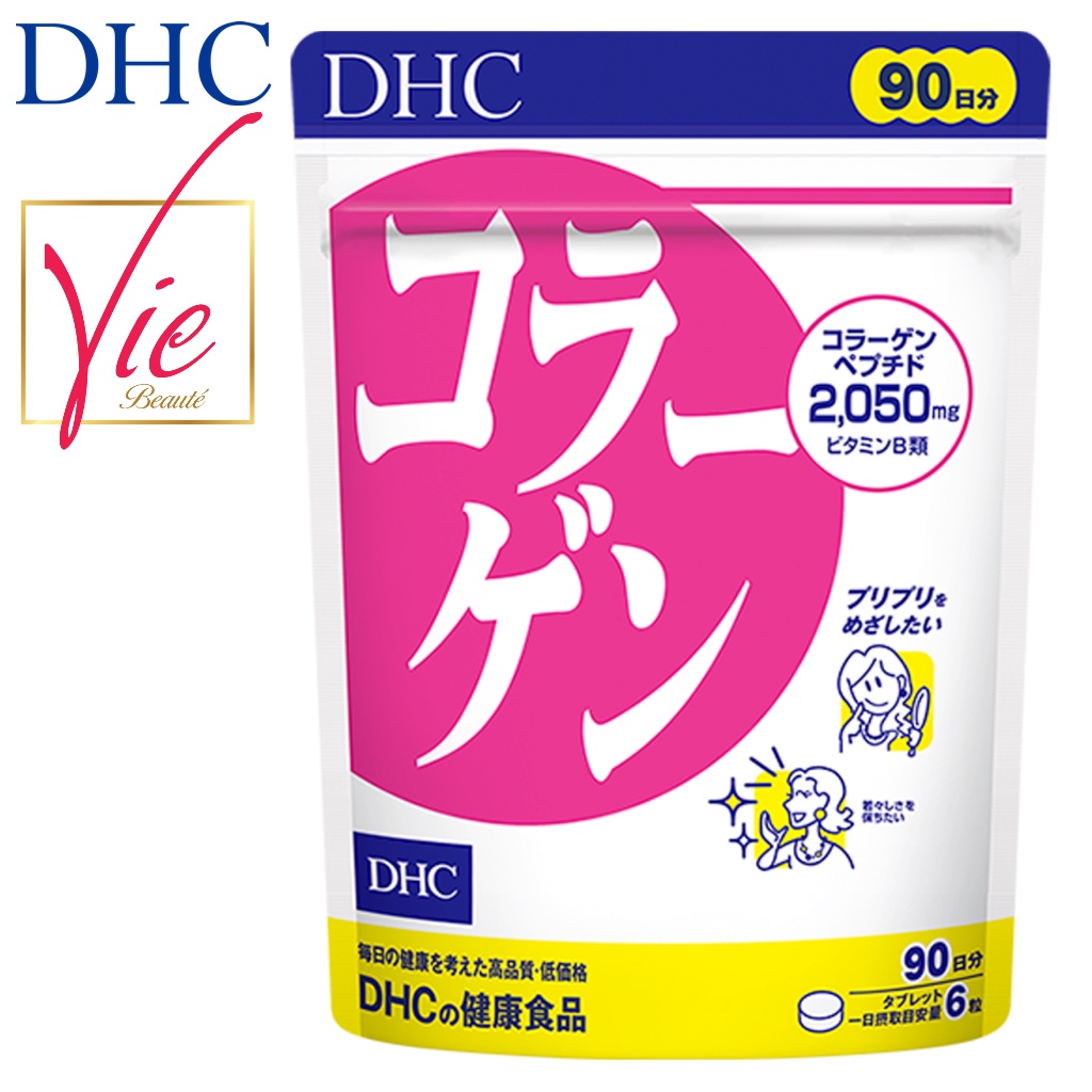 Collagen DHC Viên Uống TPCN Nhật chống lão hóa, nuôi dưỡng da săn chắc, trẻ trung (90 ngày)