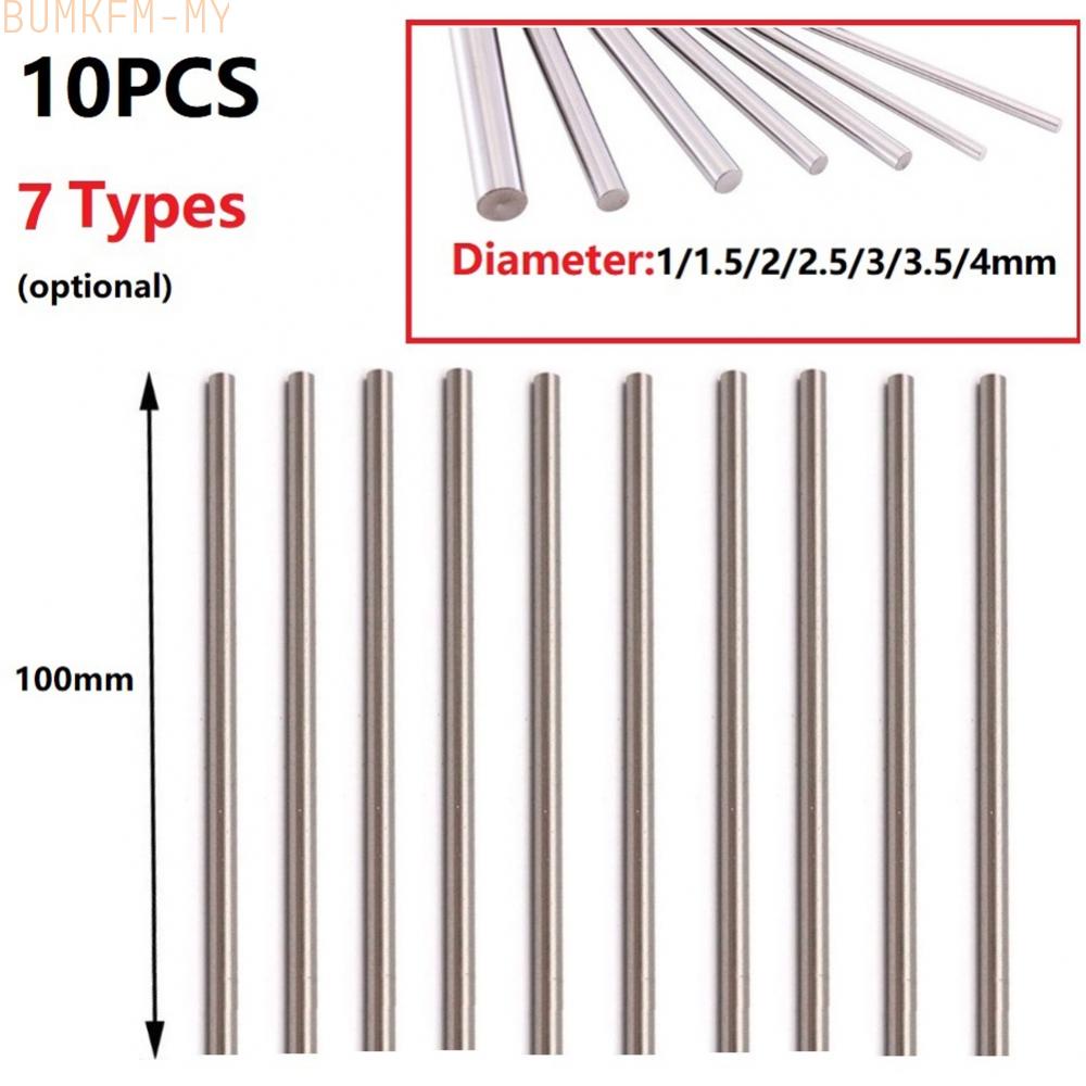 Hss Thanh Trục Tròn Dài 100mm Đường Kính 1 / 1.5 / 2 Chuyên Dụng Cho Máy Tiện