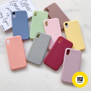 Ốp lưng DẺO màu trơn đơn giản dành cho iphone 6/6plus/6s/6splus/7/7plus/8/8plus/x/xr/xs/11/12/13/pro/max/plus/promax