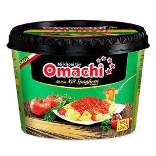 Mì Omachi Trộn Xốt Spaghetti Hộp 105g