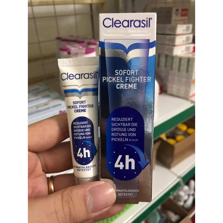 Kem Clearasil Sofort Pickel Fighter Creme hàng Đức