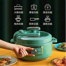 Nồi áp suất AUX 4Lit , nồi điện đa năng công xuất 1300w , lẩu, nướng,hầm cháo, hầm xương củ quả, hầm thịt