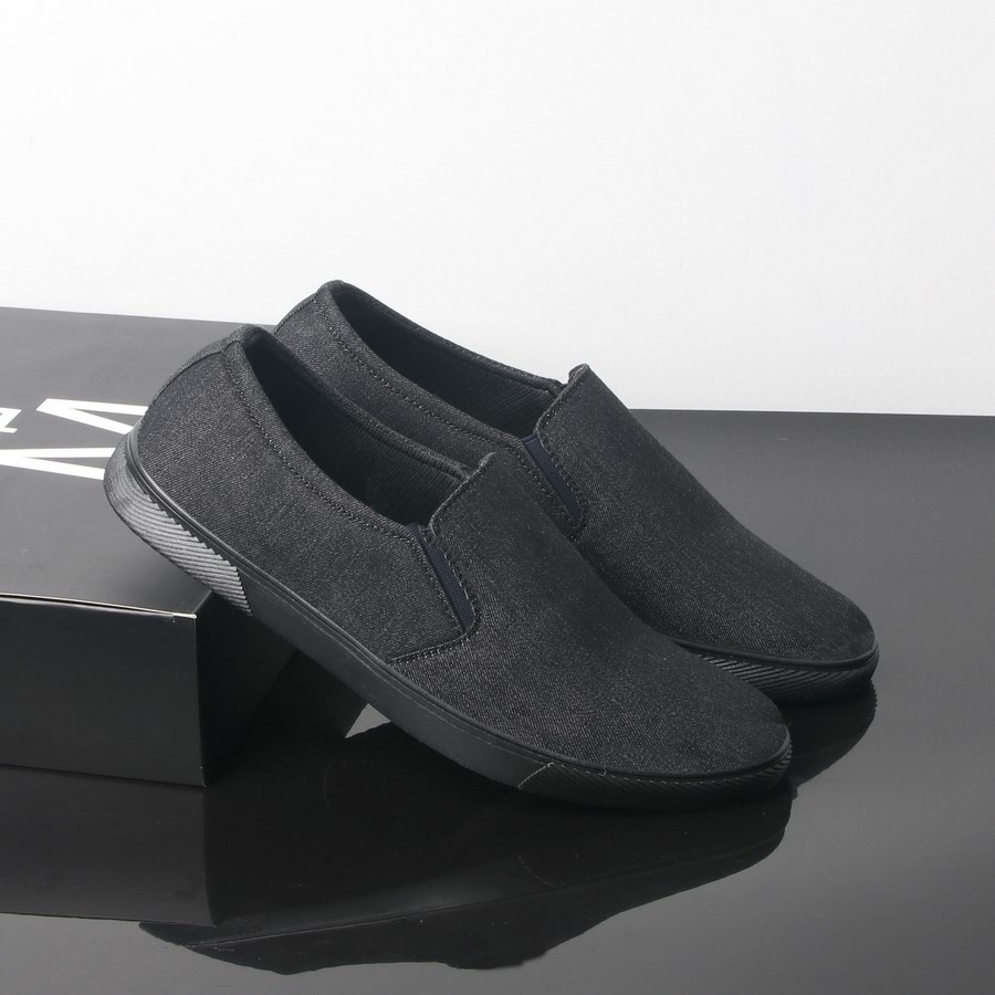 Giày lười nam TS212 [ Nhập TRONSHOP1 giảm 10% ] thân vải đế cao su chống trượt Tronshop chuyên giày nam | BigBuy360 - bigbuy360.vn