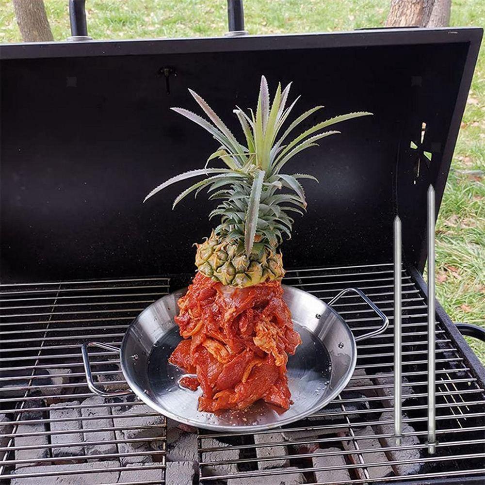 Vỉ Nướng BBQ Dạng Đứng Bằng Thép Không Gỉ Dễ Vệ Sinh