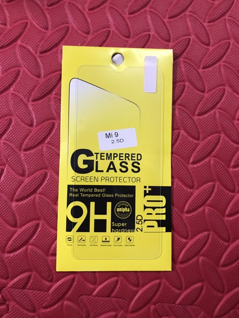 Kính cường lực Xiaomi M9 trong suốt