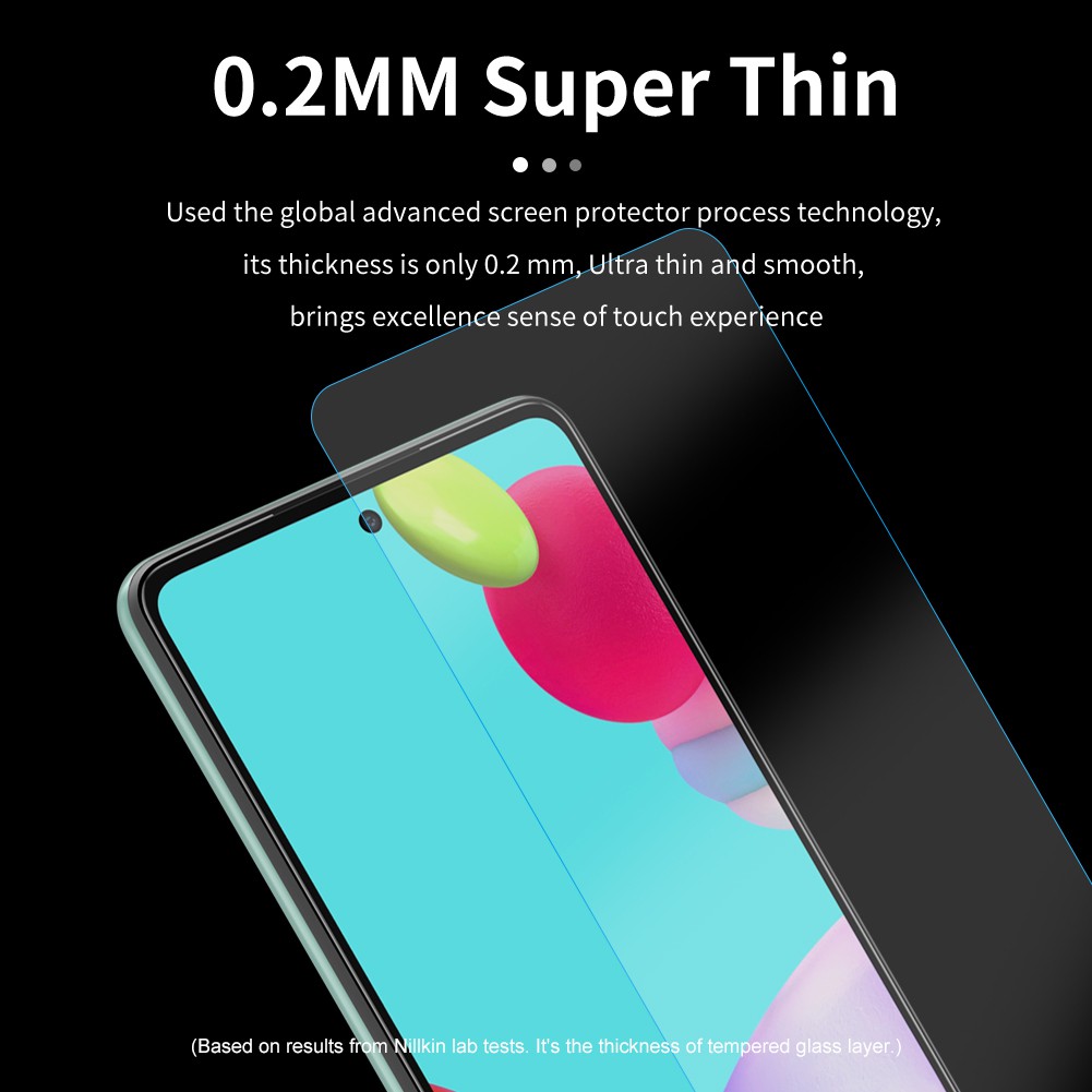 Miếng Dán Cường Lực Nillkin Siêu Mỏng 0.2mm Cho Samsung Galaxy A53 A73 A52 A72 4G A52S A51 M31S A71 M51 M52 H + PRO