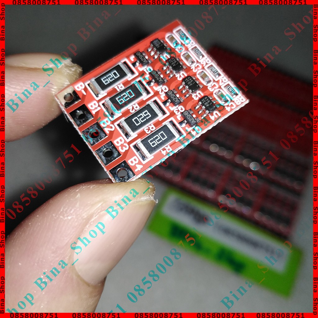 Mạch cân bằng pin sắt 4S Lifepo4 12.8V-14.6V