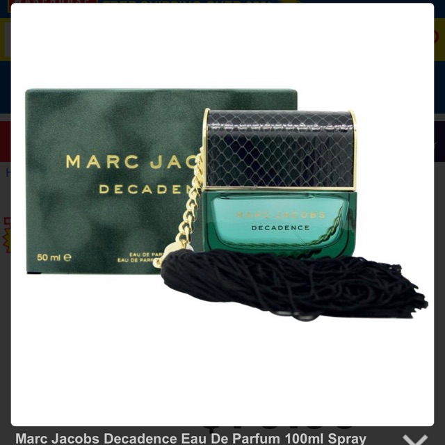 Nước hoa nữ Marc Jacobs Decadence EDP 100ml