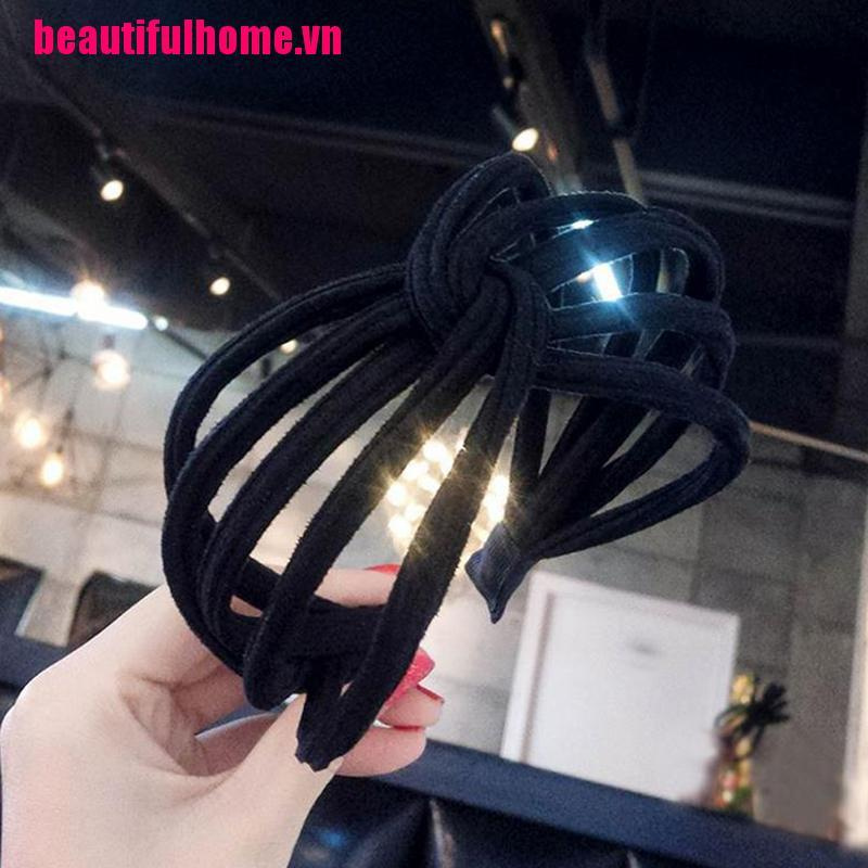 Kẹp Tóc Đính Nút Thời Trang