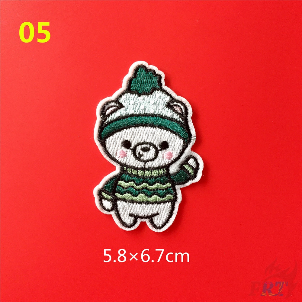 ☸ VSCO - Merry Christmas Patch ☸ 1Pc Xmas Diy Sew On Iron On Badges Patches