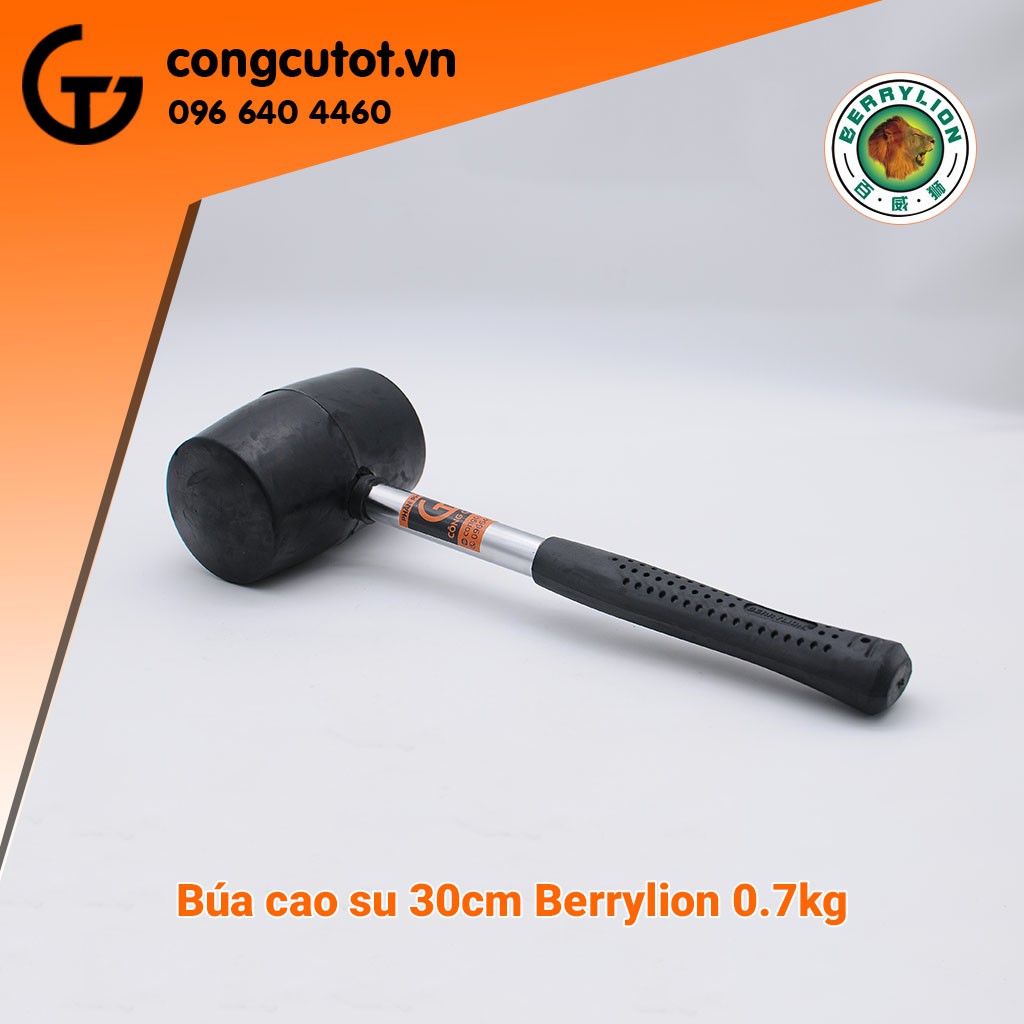 BÚA CAO SU 0.7KG 30CM BERRYLION