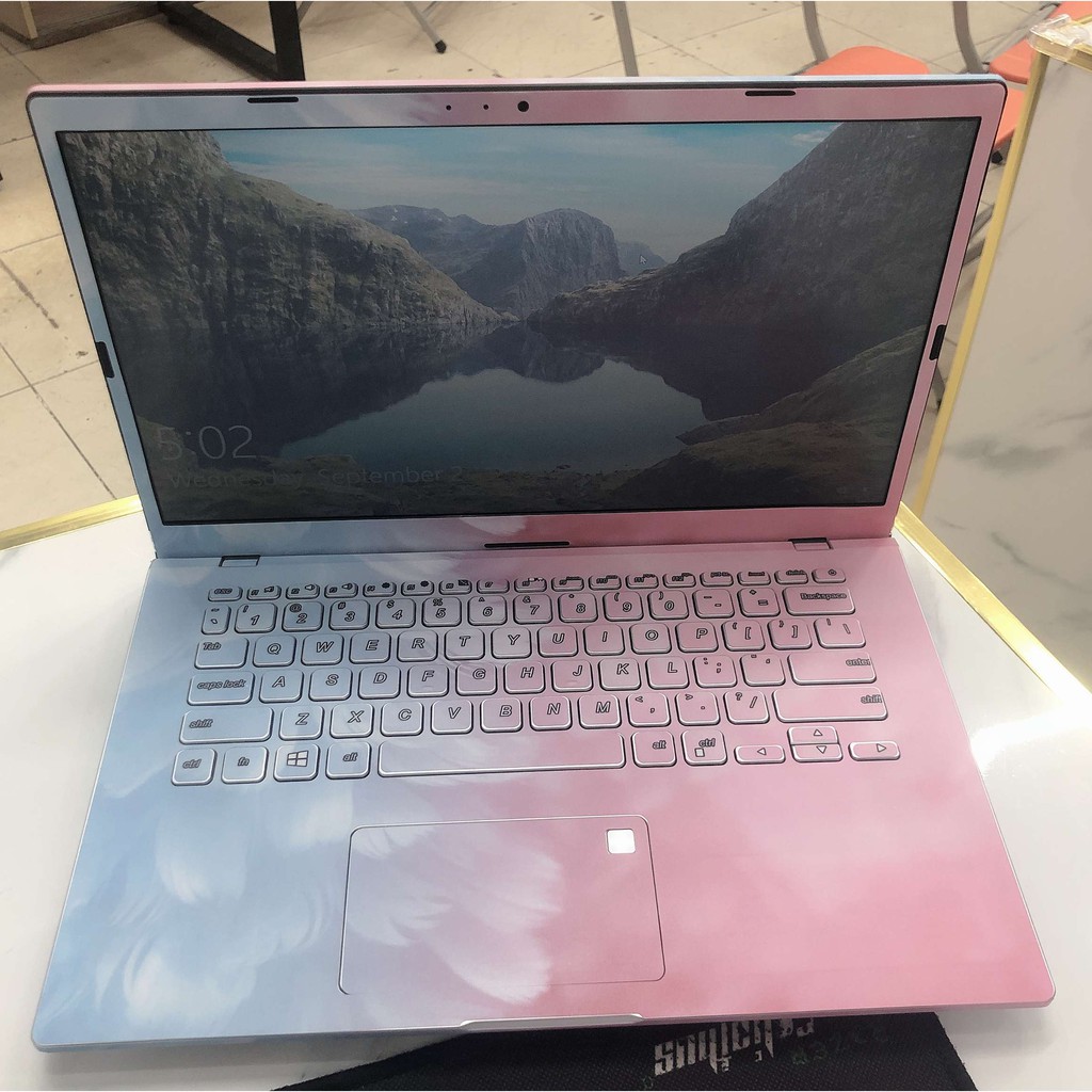 Decal Skin dán Laptop mẫu Lông vũ