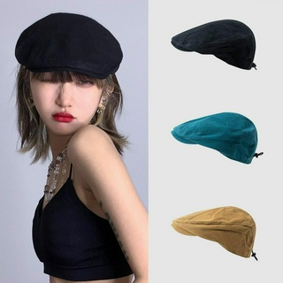 Mũ Beret Kiểu Dáng Đơn Giản Phong Cách Retro Hàn Quốc Cho Nam