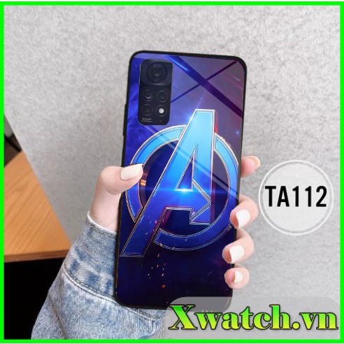 Ốp lưng phủ bóng Xiaomi Redmi 12C K60 pro 10C Redmi 10 Note 11s Note 11 4G Note 11 pro DGW họa tiết Avenger