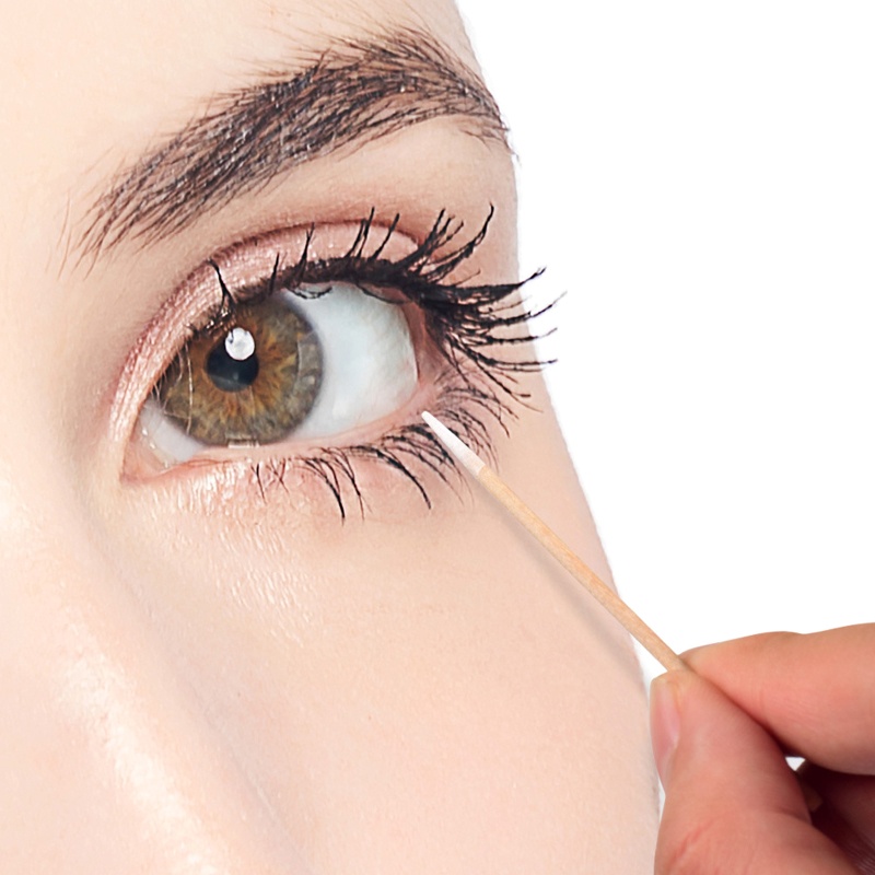 Bộ 100 Tăm Bông Cotton Dùng Một Lần Với Độ Chính Xác Cao