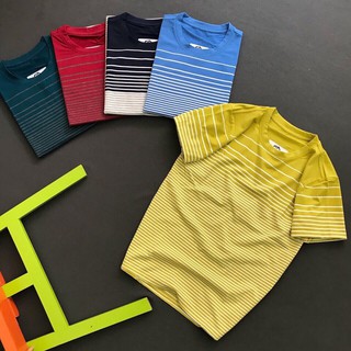 ÁO THUN CỔ TRÒN SỌC COTTON OCEAN