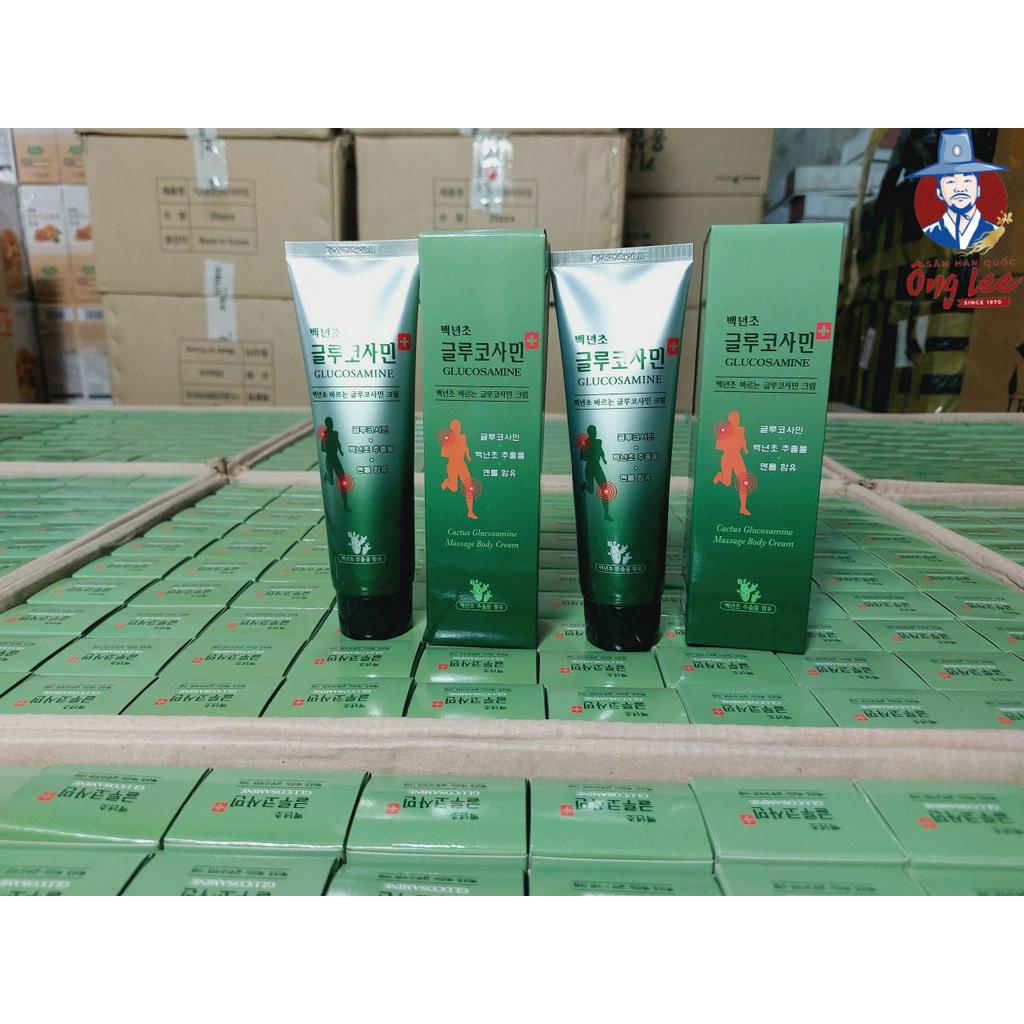 Dầu lạnh xanh xoa bóp Glucosamine hộp 80ml