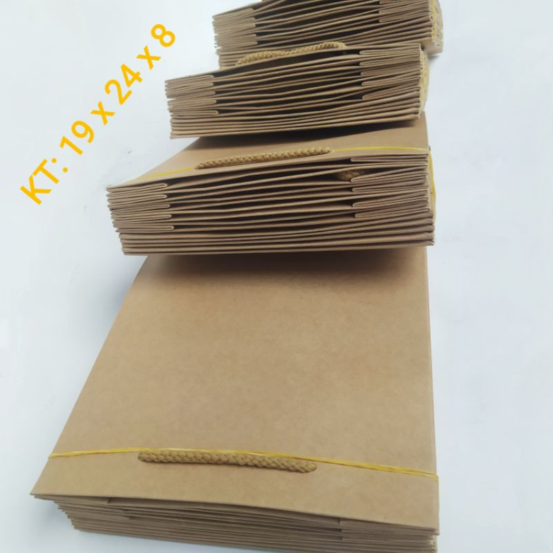 Túi xi măng - túi giấy đựng quà - 70 túi giấy kraft - túi giấy đẹp | WebRaoVat - webraovat.net.vn