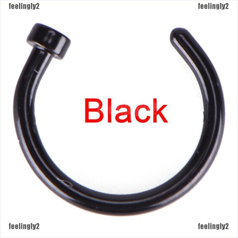 ❤Mặt Trời❤ Khuyên Mũi Tròn Nhiều Màu Sắc Thời Trang