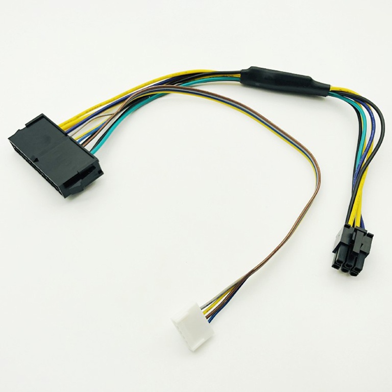 Dây Cáp Nối Nguồn Điện 30CM ATX 24Pin 24 Pin Female Sang 6Pin 6-Pin Male 6Pin Cho HP Elite 8100 8200 8300