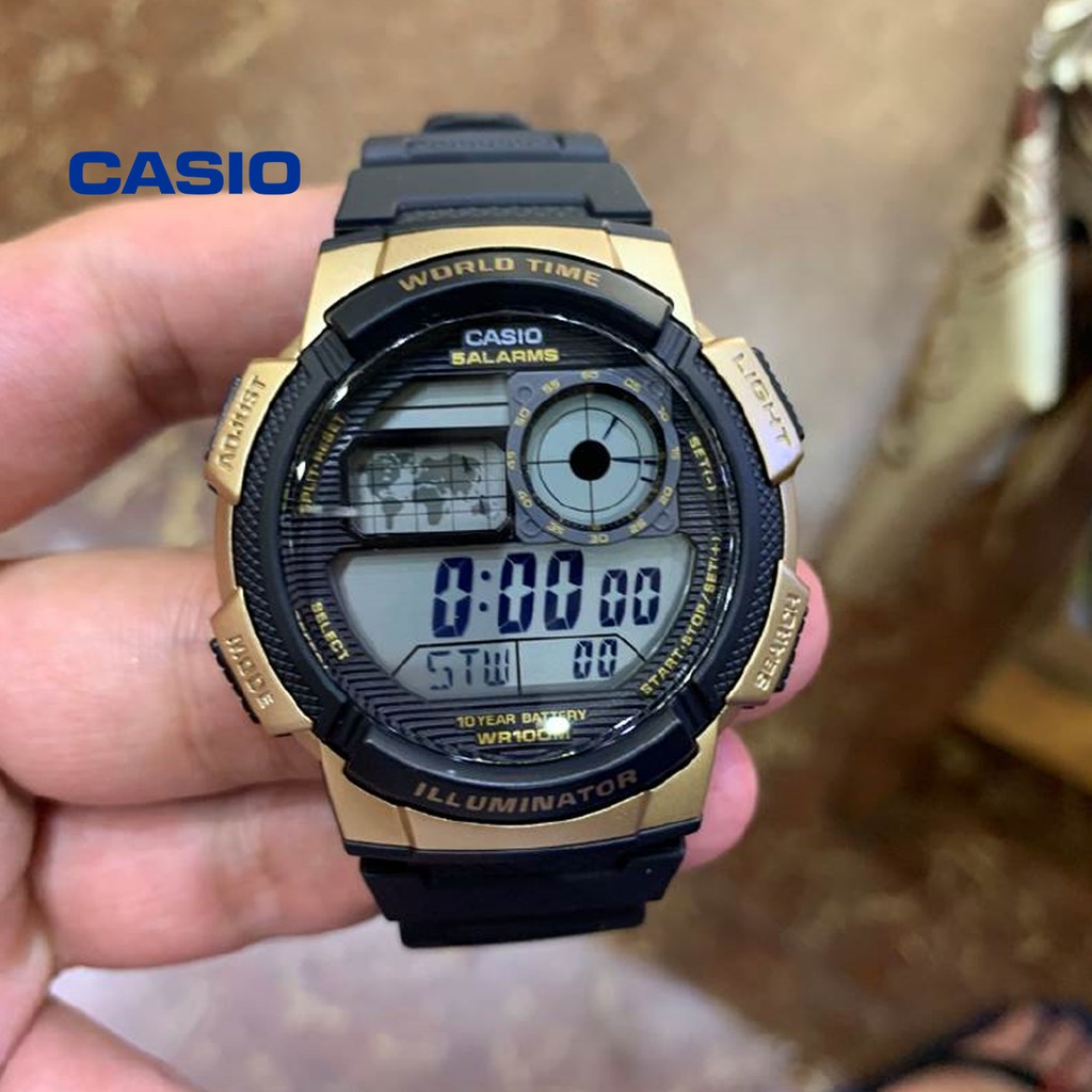 Đồng hồ nam CASIO AE-1000W-1BVDF/AE-1000W-1A3VDF chính hãng - Bảo hành 1 năm, Thay pin miễn phí