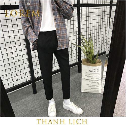 Quần Âu Nam Chất Cao Cấp Siêu Nhẹ Dáng Âu Phom Classic Phong Cách Trẻ Trung | BigBuy360 - bigbuy360.vn