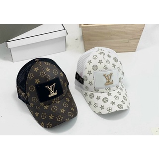 Mũ / Nón kết lưỡi trai phối lưới LV thời trang cực chất