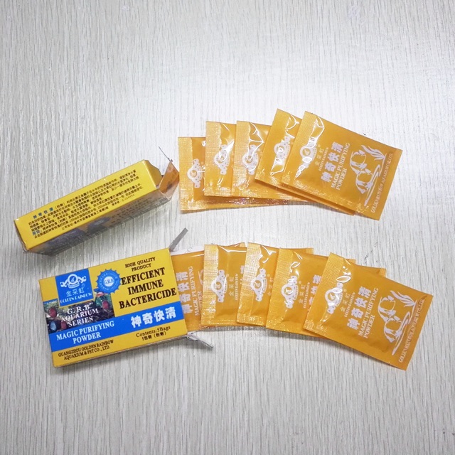 Hộp Bột Diệt Rêu Golden Rainbow (5 gói)