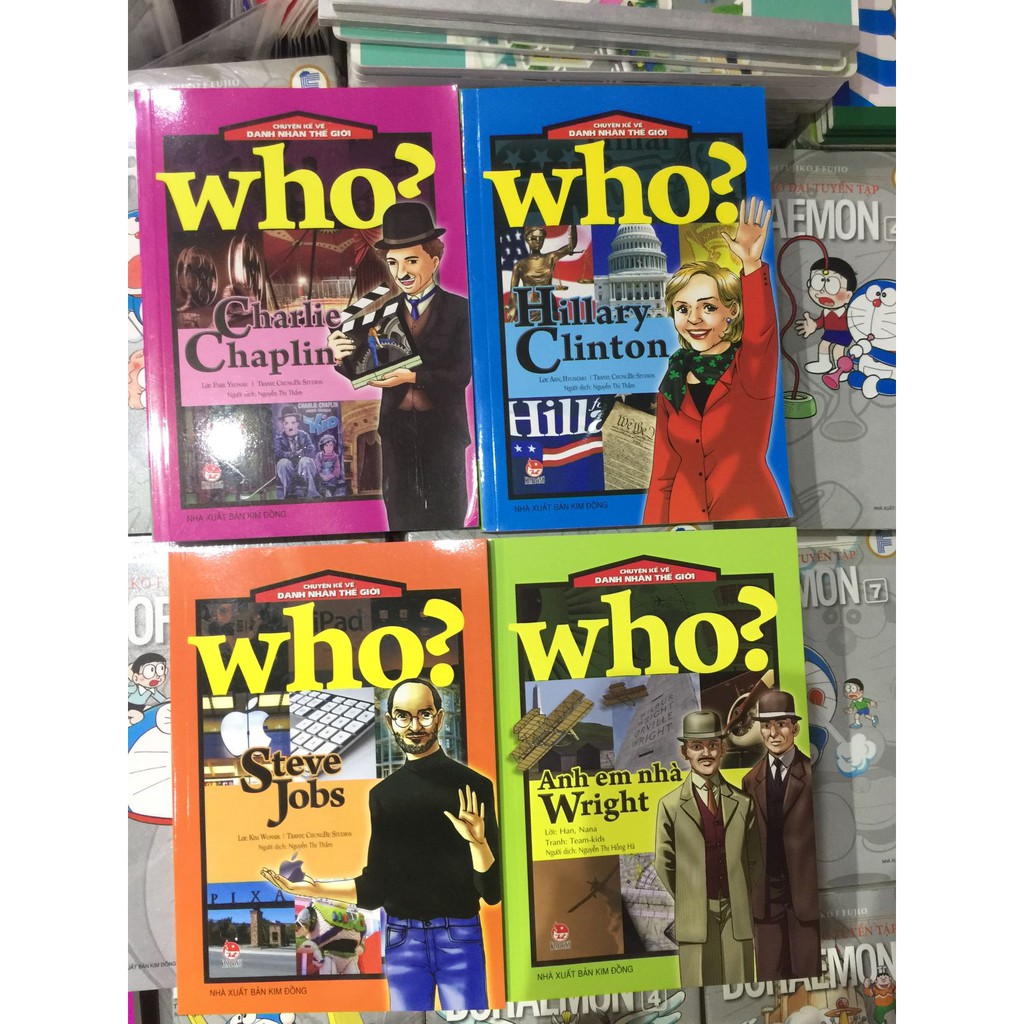 Sách - Combo Who? Chuyện Kể Về Danh Nhân Thế Giới - 5 cuốn tùy chọn | BigBuy360 - bigbuy360.vn