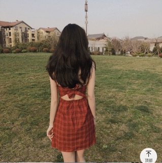 [ORDER] VÁY 2 DÂY BUỘC NƠ LƯNG