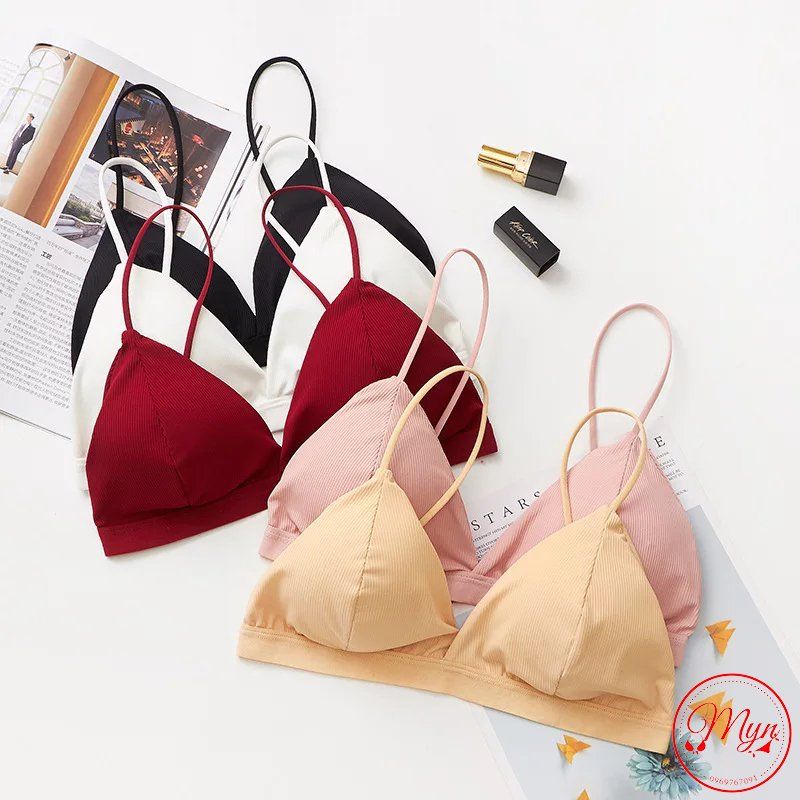 ÁO BRA COTTON GÂN TĂM DÂY MẢNH | BigBuy360 - bigbuy360.vn