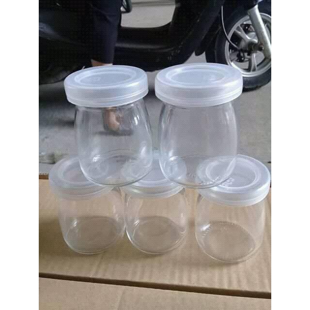 Combo 12 hũ đựng sữa chua trơn
