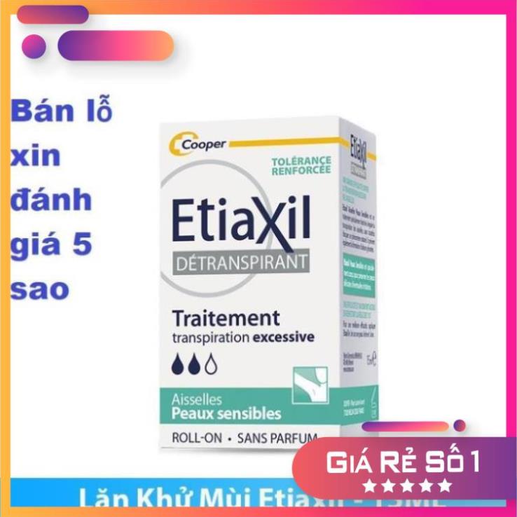 Lăn nách khử mùi Etiaxil ⚡️CÓ MÃ FREE SHIP⚡️ ngăn mồ hôi,hỗ trợ chữa hôi nách hàng nội địa pháp